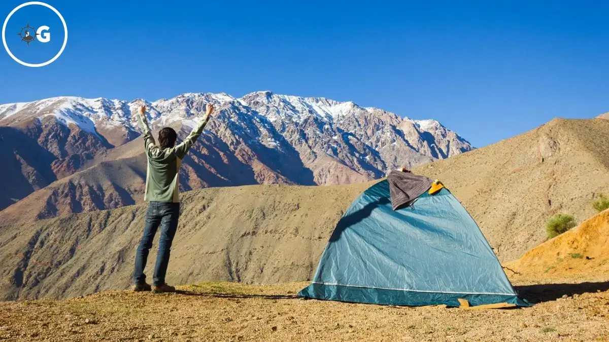 High-altitude camping