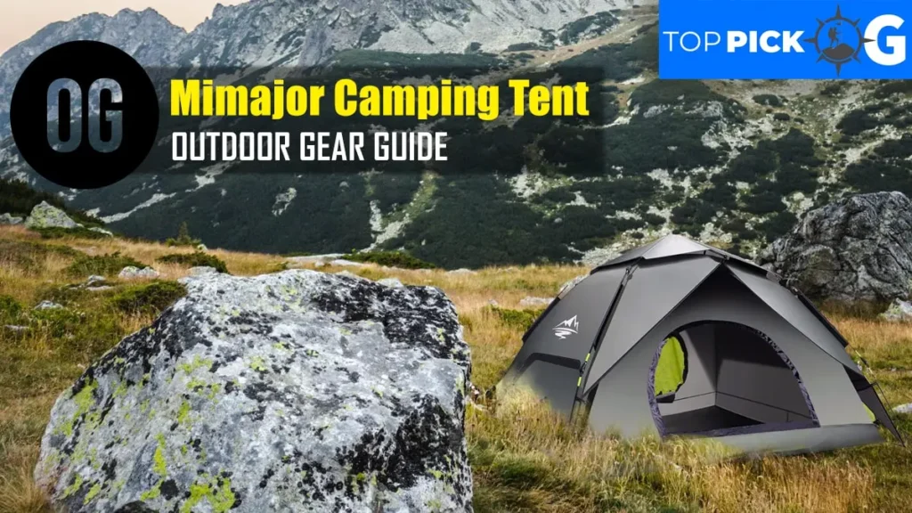 Mimajor Instant Dome Camping Tent Review