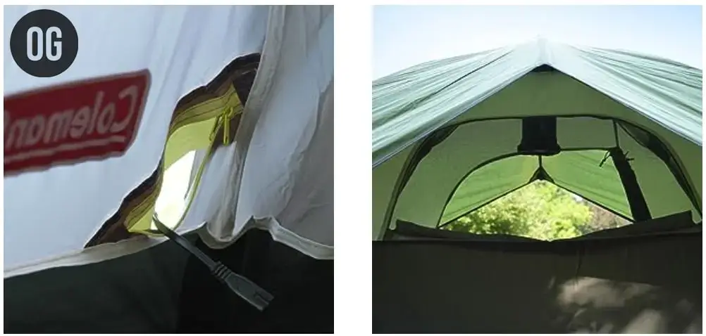 thumbnail image 2 of 3-4 Person Quick Setup Dome Tent - Automatic Pop Up, Wind/Rainproof, 2 Doors & Windows (Sky Blue) 2 of 13