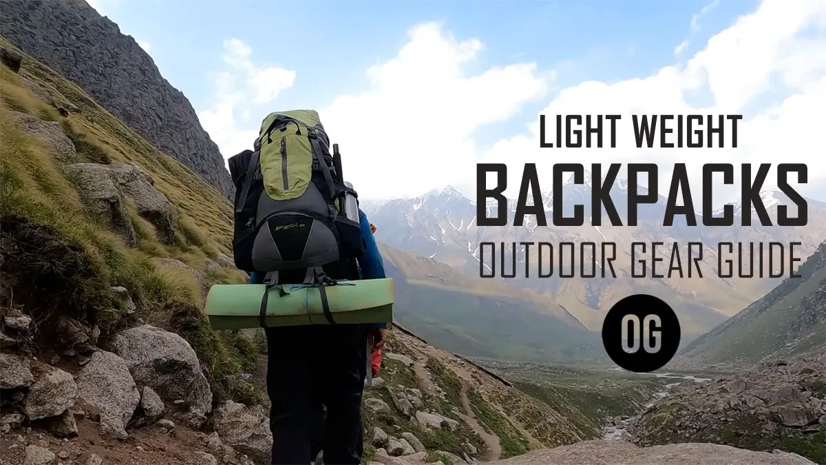 Most Comfortable Ultralight Backpacks For Trekking in India