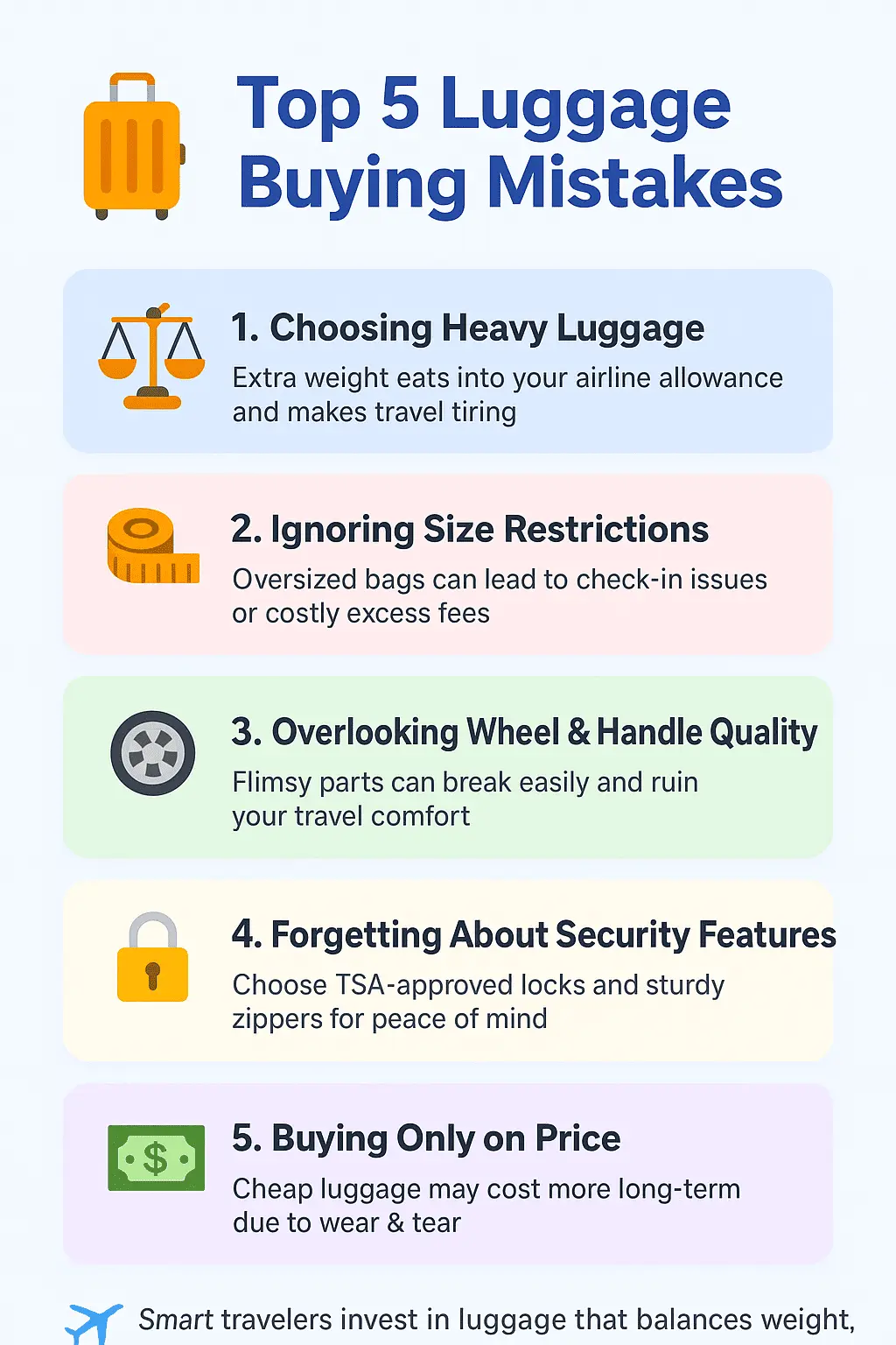 Top Mistakes Travelers Make