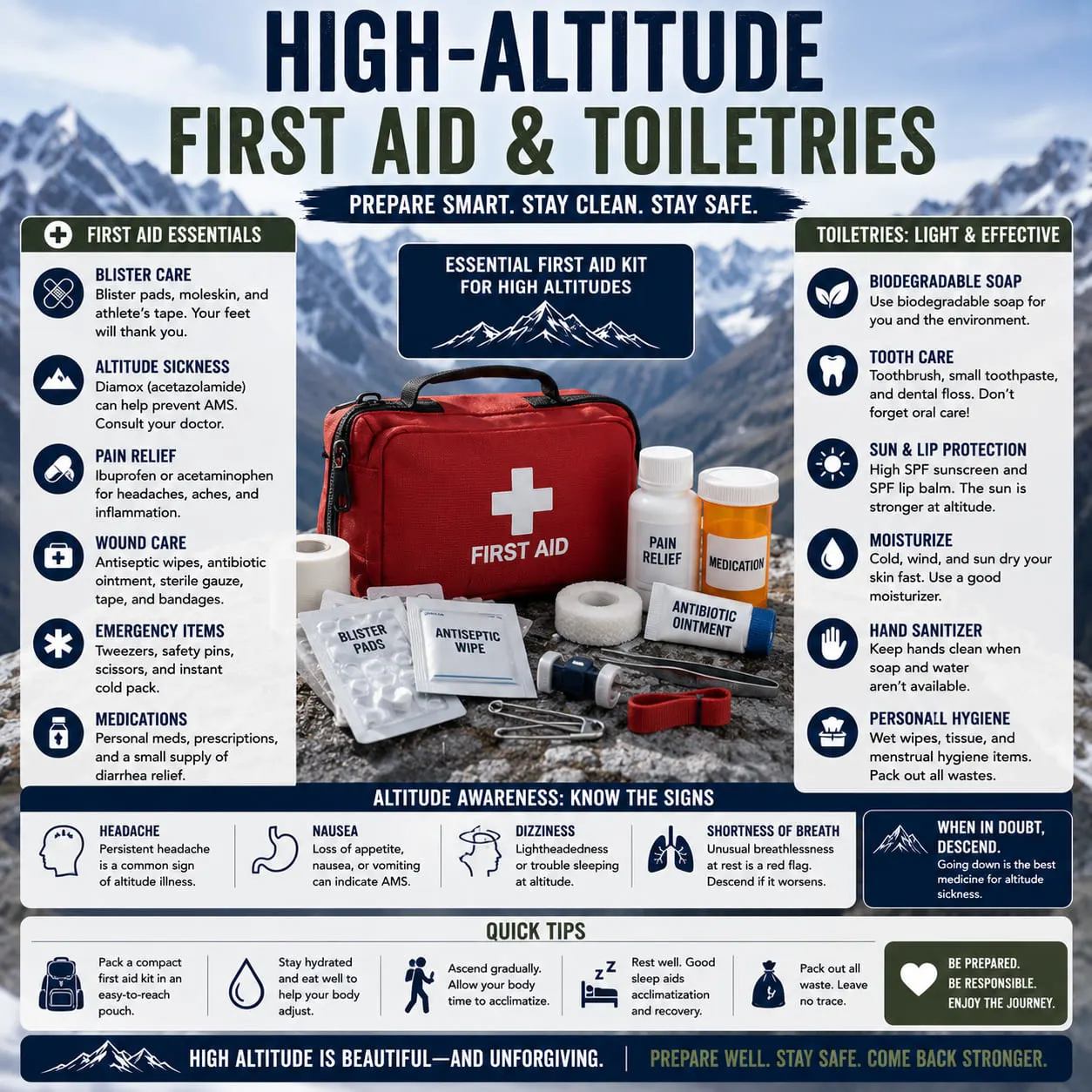 Kedarnath Winter Trek Packing List