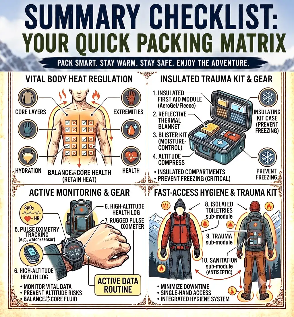 Kedarnath Winter Trek Packing List